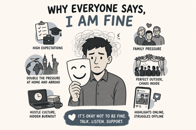 Why everyone says, I am fine